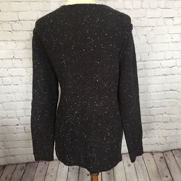 CABELA’S SPECKLED KNIT BUTTON FRONT CARDIG… - Picture 4 of 8